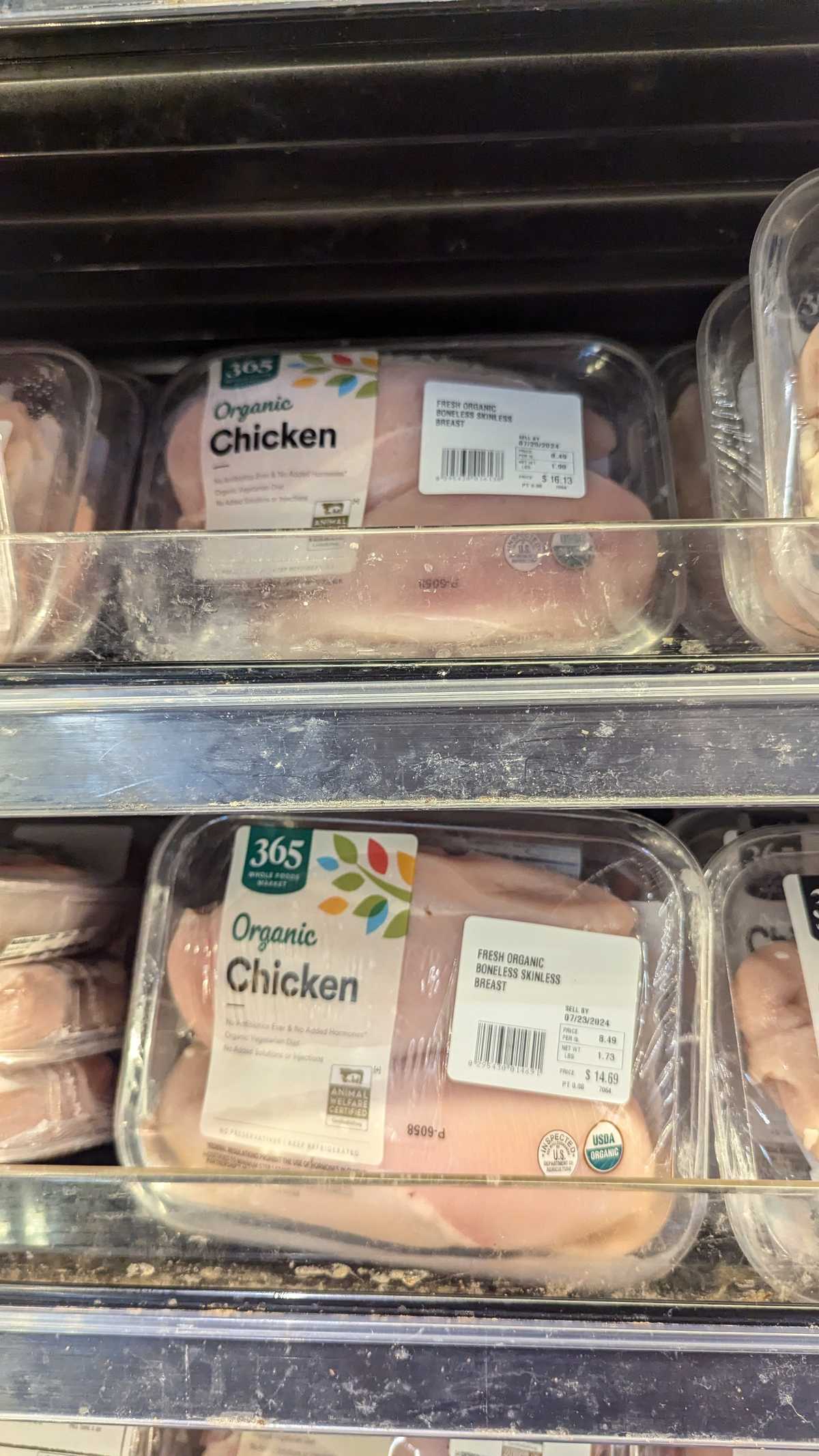 Whole Foods Organic Boneless Skinless Chicken Breast — source product photograph