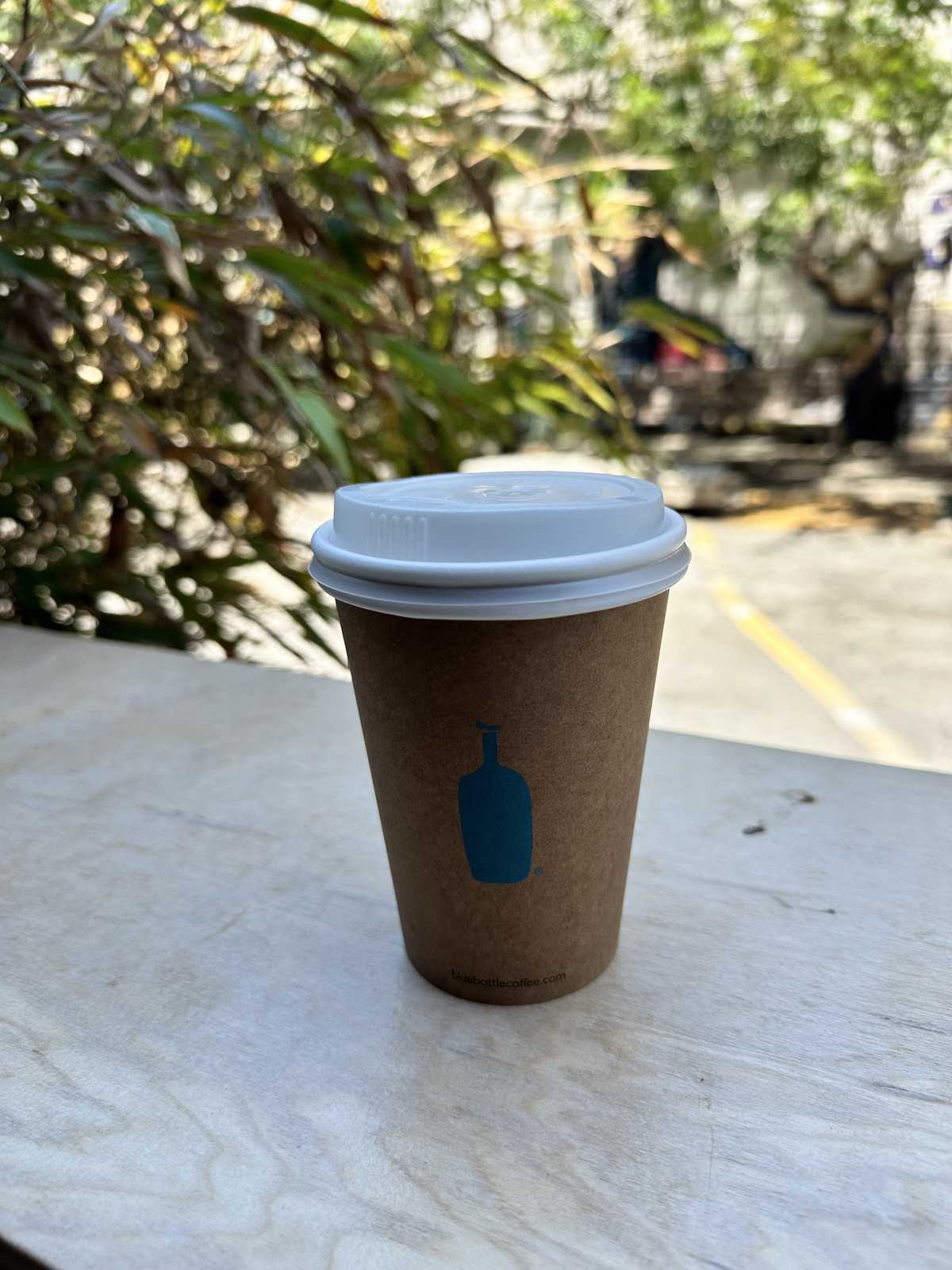 Blue Bottle Medium Roast Black Coffee from SF Hayes Valley — source product photograph