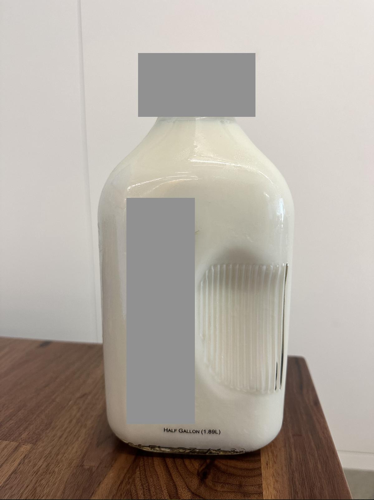 Raw Cow Milk from Farm in Glass — source product photograph