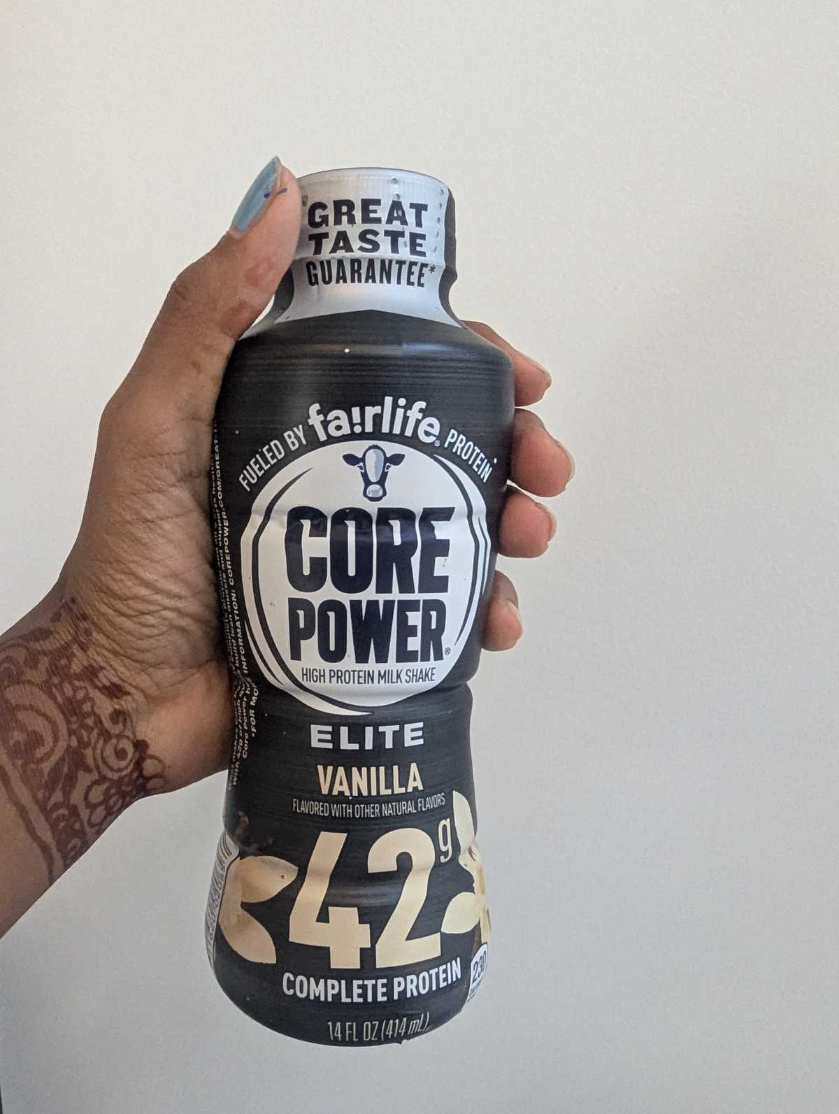 Fairlife Core Power Elite 42g High Protein Shake Vanilla — source product photograph