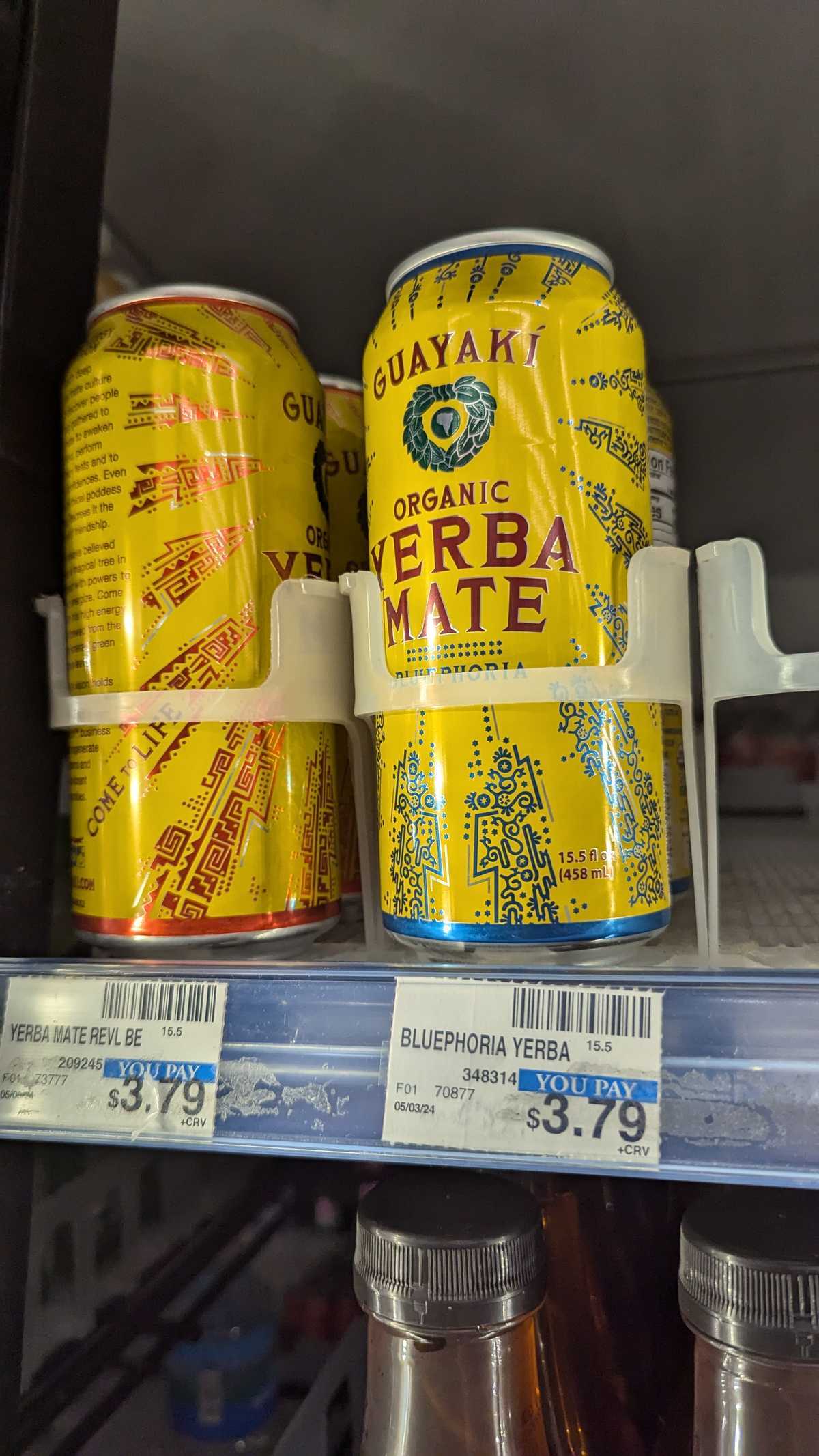 Guayaki Organic Yerba Mate Bluephoria — source product photograph