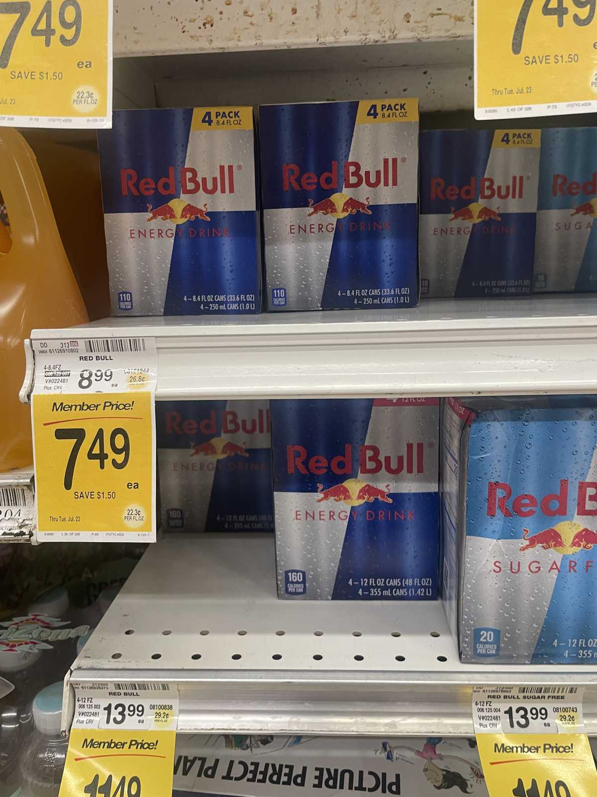 Red Bull Energy Drink Original — source product photograph