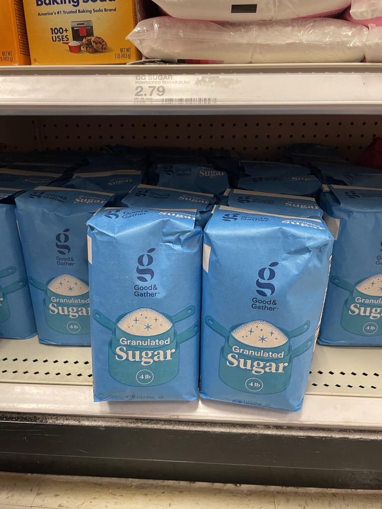 Good & Gather Granulated Sugar — source product photograph