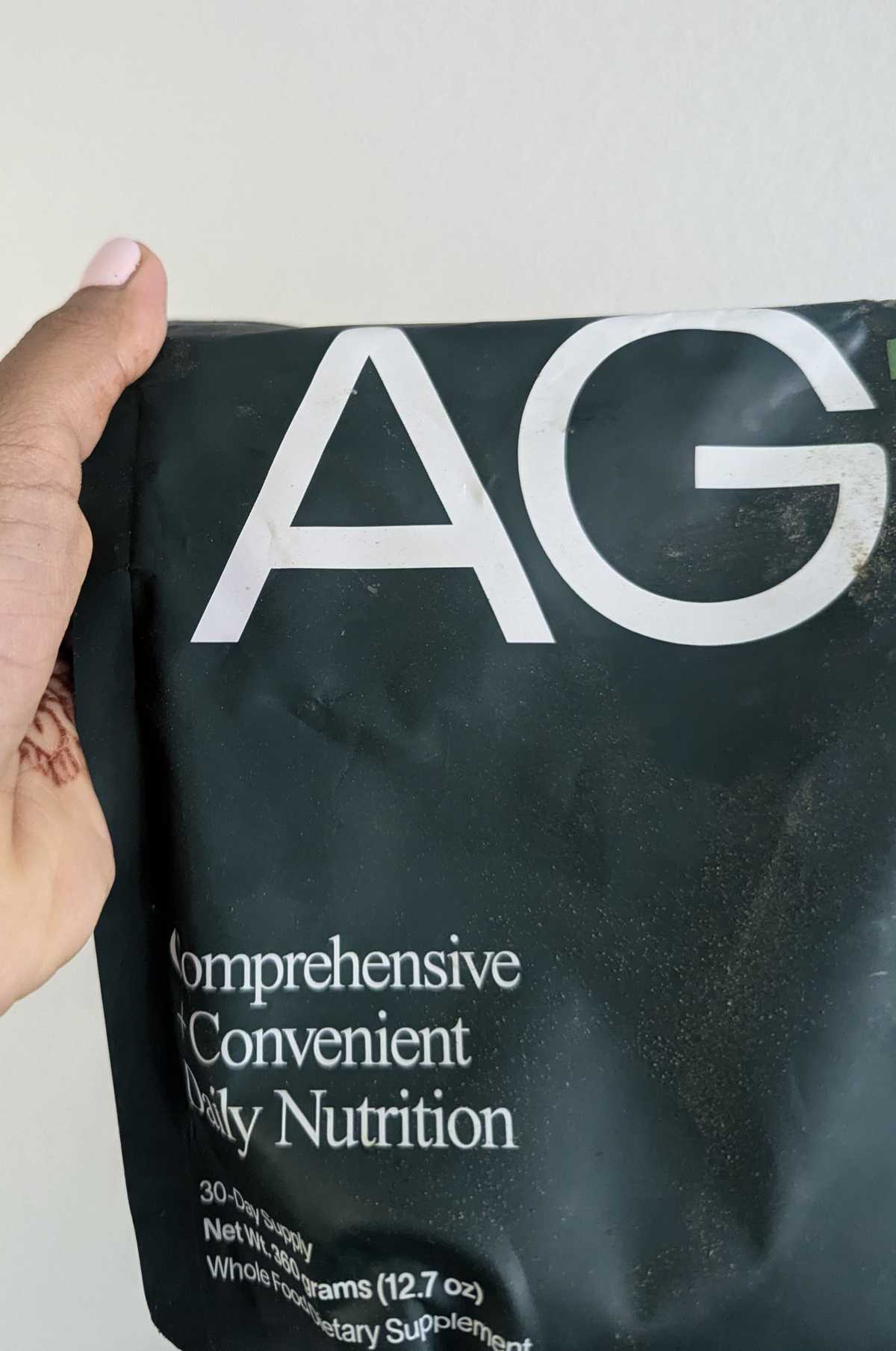 Athletic Greens AG1 Dietary Supplement — source product photograph