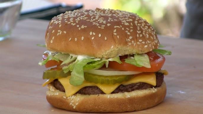 Burger King Whopper with Cheese — source product photograph