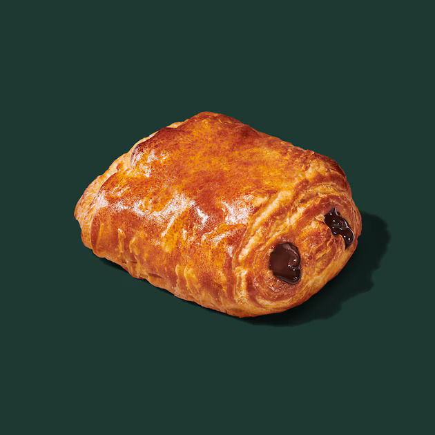 Starbucks Chocolate Croissant Warmed — source product photograph
