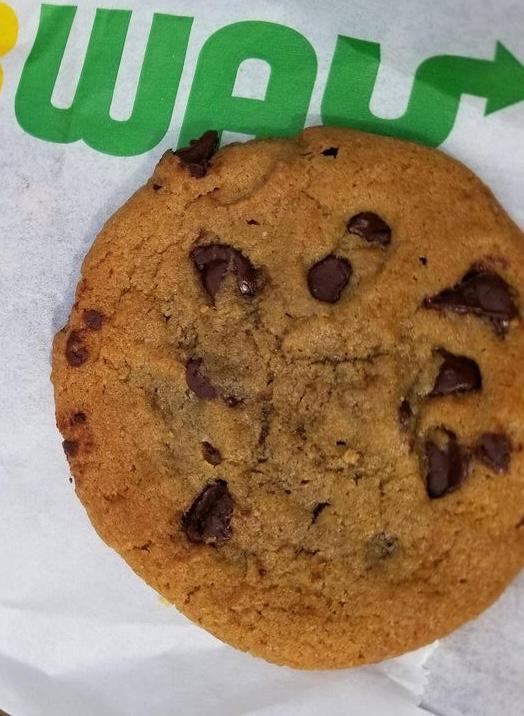 Subway Chocolate Chip Cookie — source product photograph