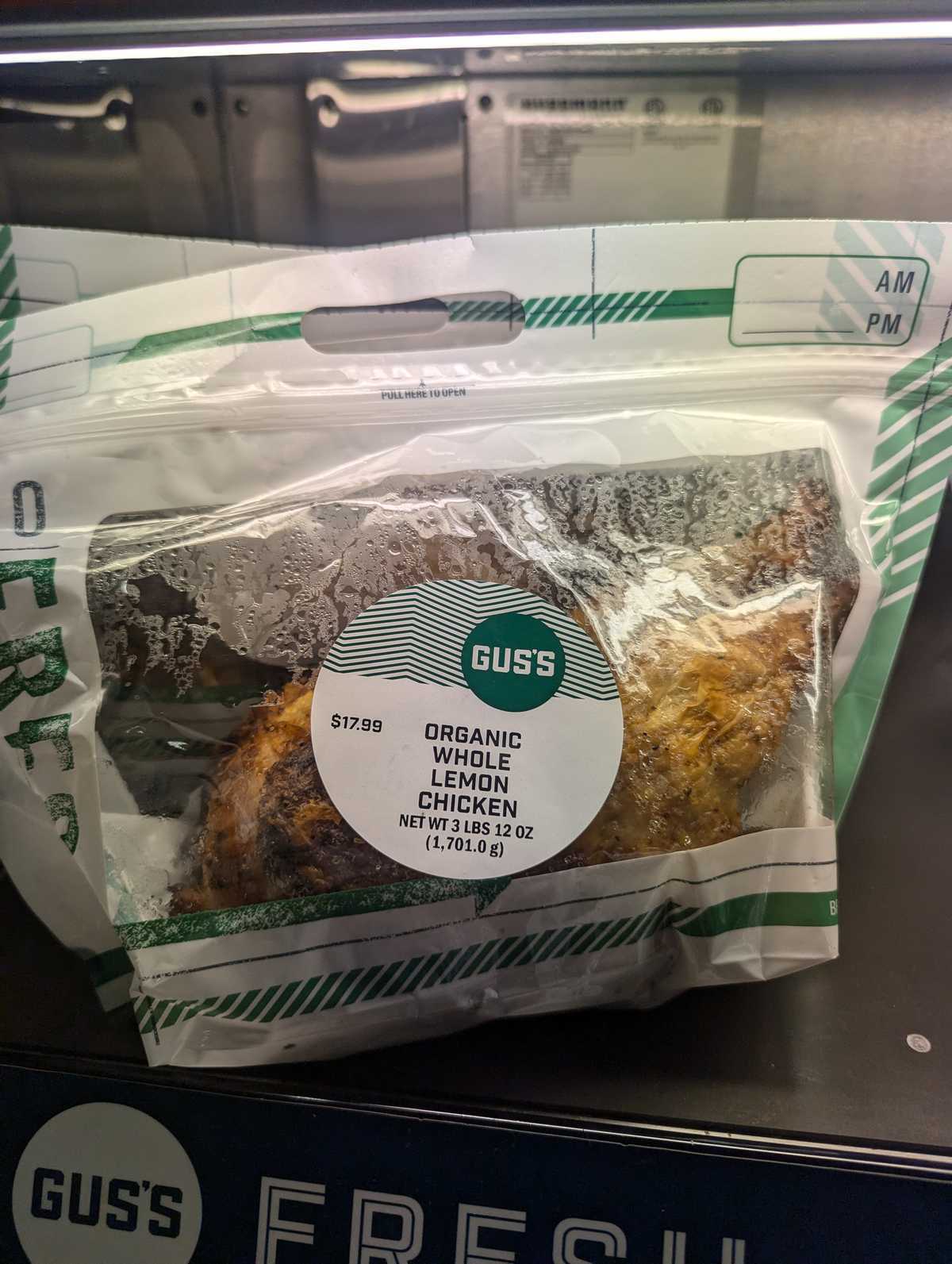 Gus's Whole Roasted Lemon Chicken — source product photograph