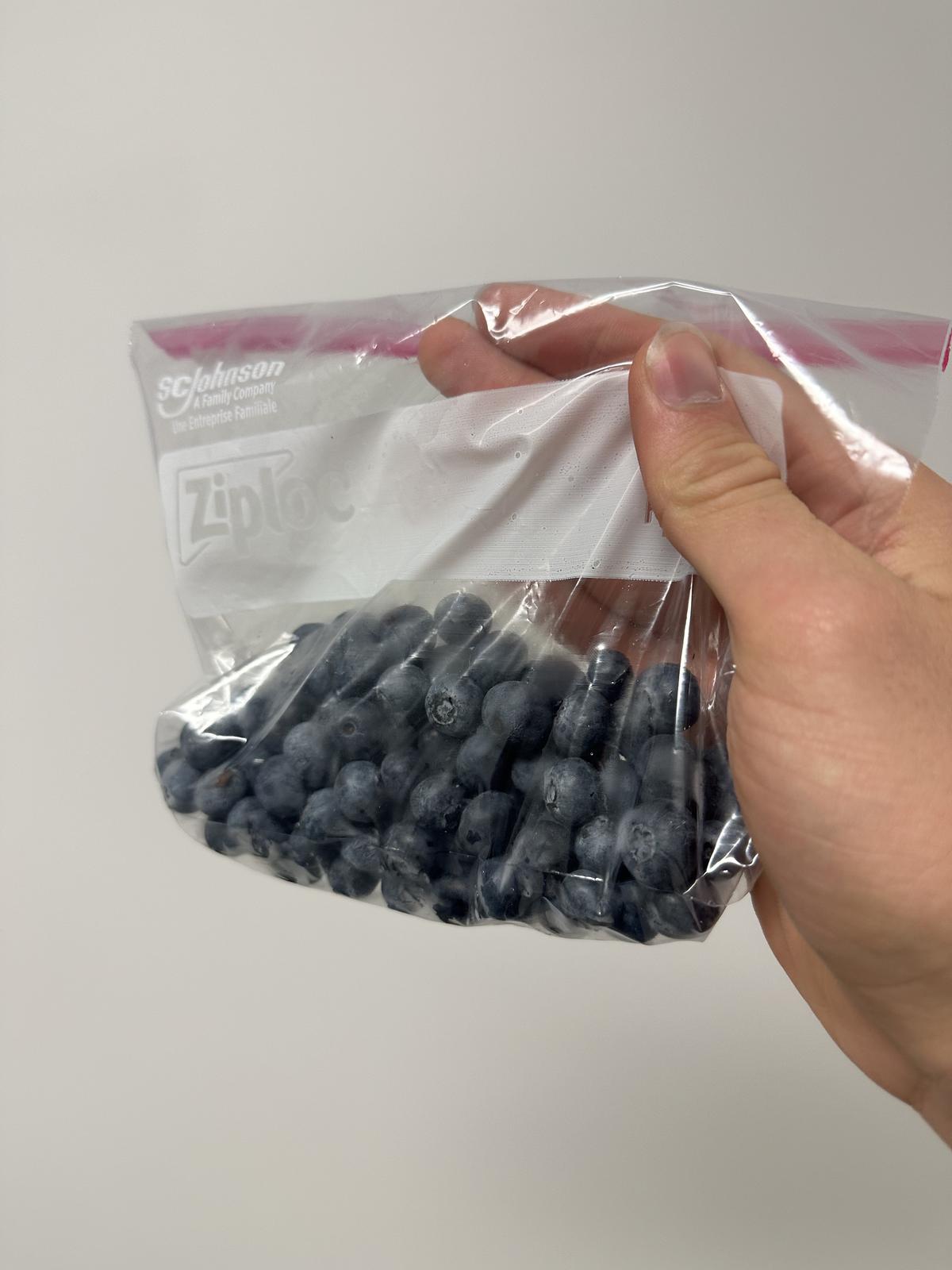 Farmer's Market Blueberries — source product photograph
