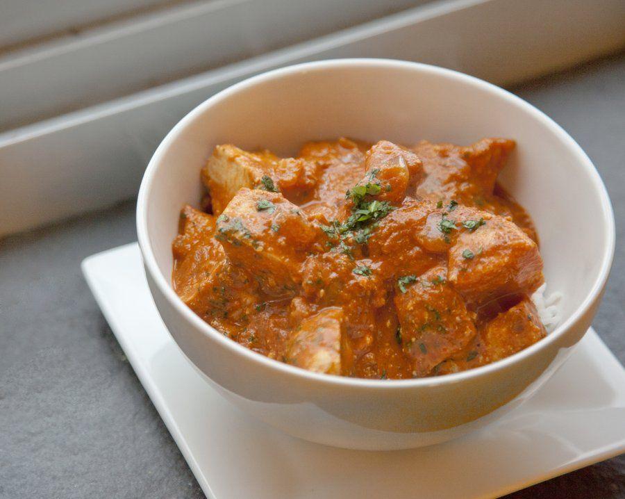 Chicken Tikka Masala from Indian Restaurant — source product photograph