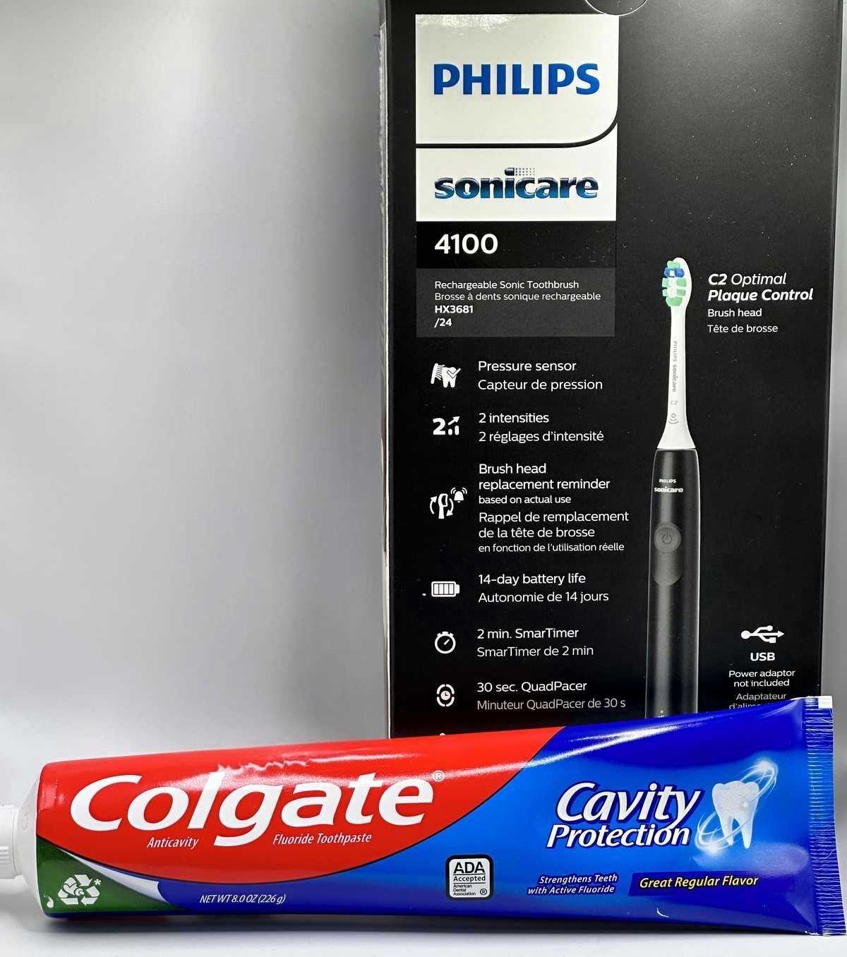 Philips Sonicare, Colgate Post-Brush First Mouth Swish (Electric Brush) — source product photograph