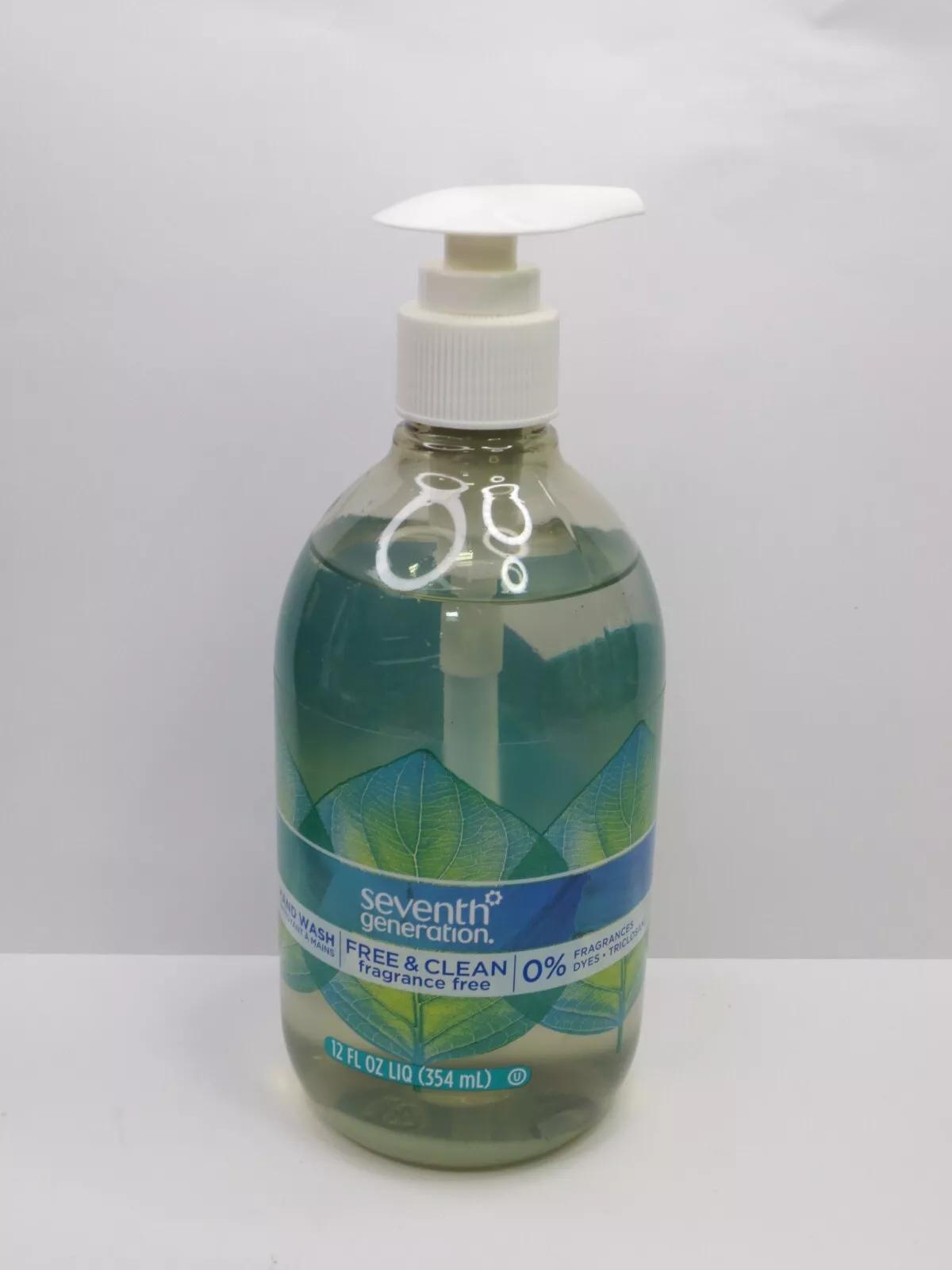 Seventh Generation Free & Clean Fragrance-Free Handwash — source product photograph
