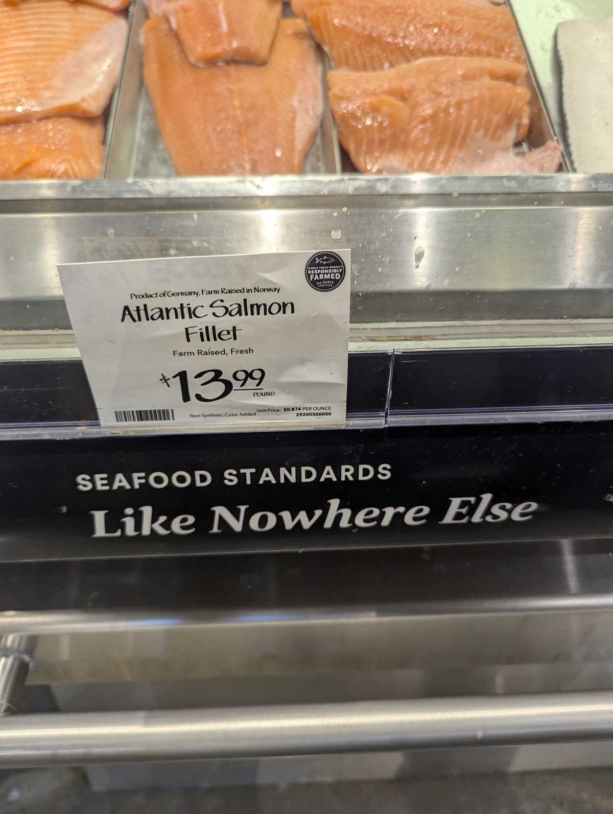 Whole Foods Farm Raised Atlantic Salmon — source product photograph