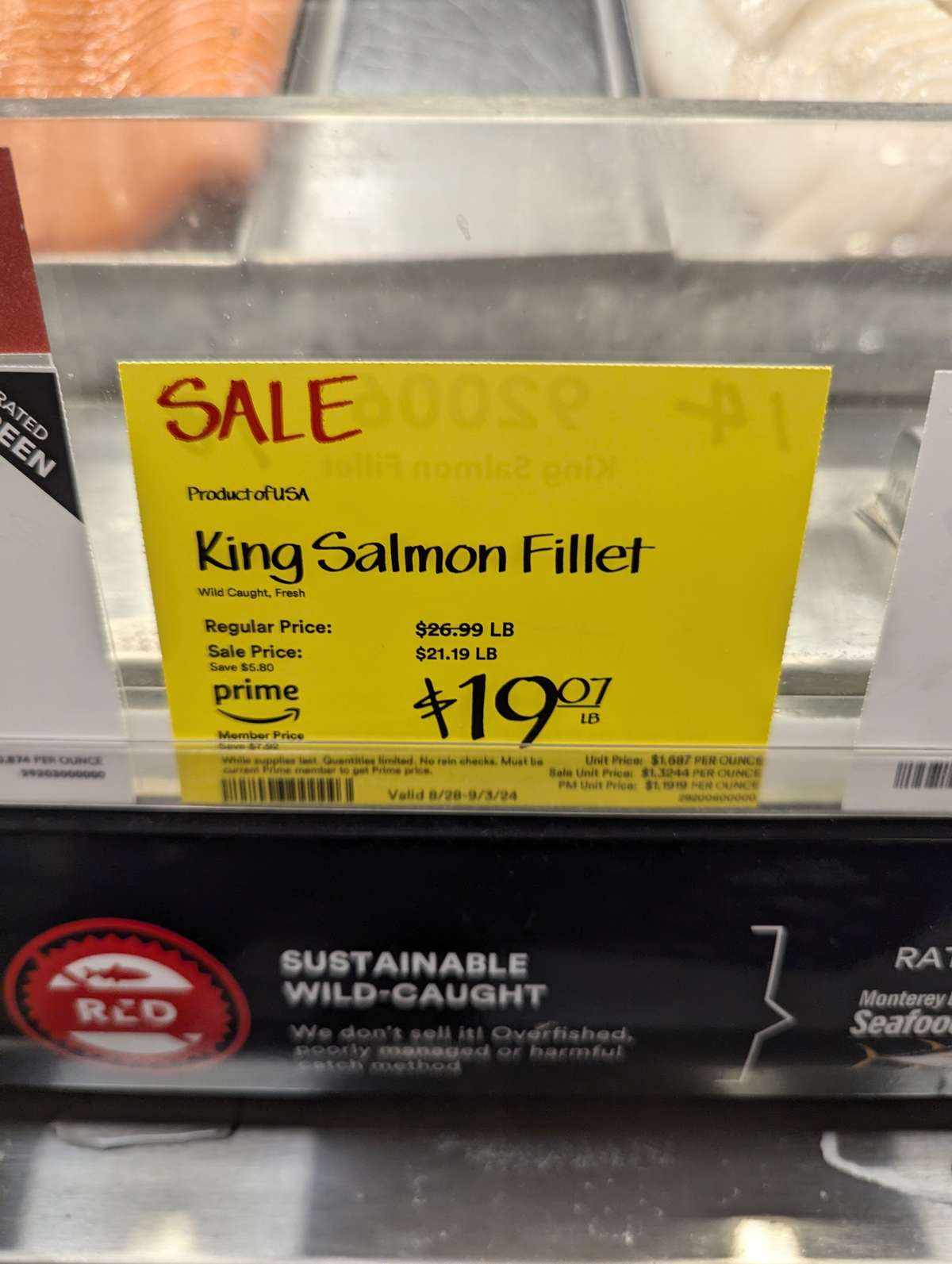 Whole Foods Wild Caught Salmon — source product photograph