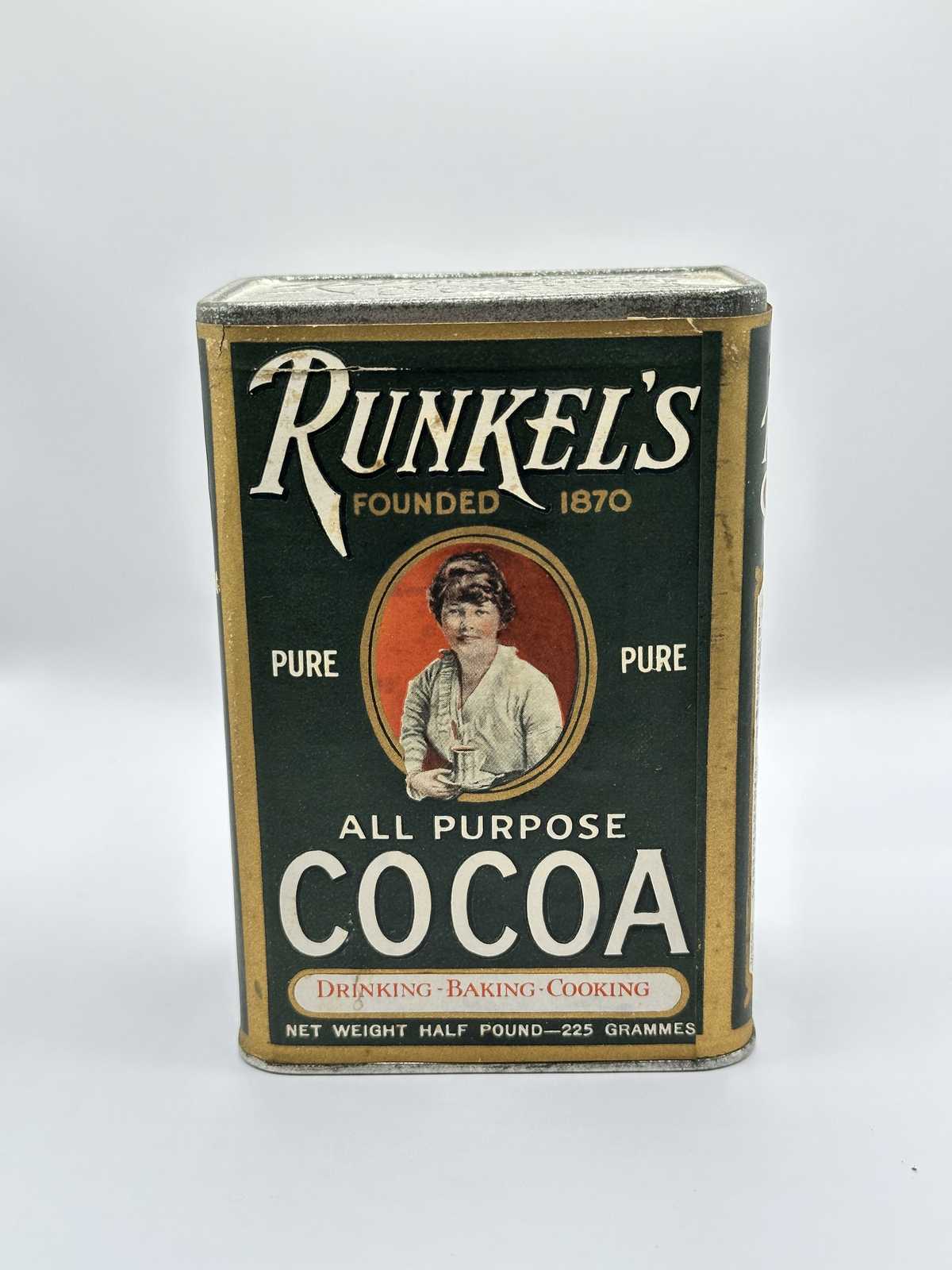 Cocoa Powder from 1920s — source product photograph